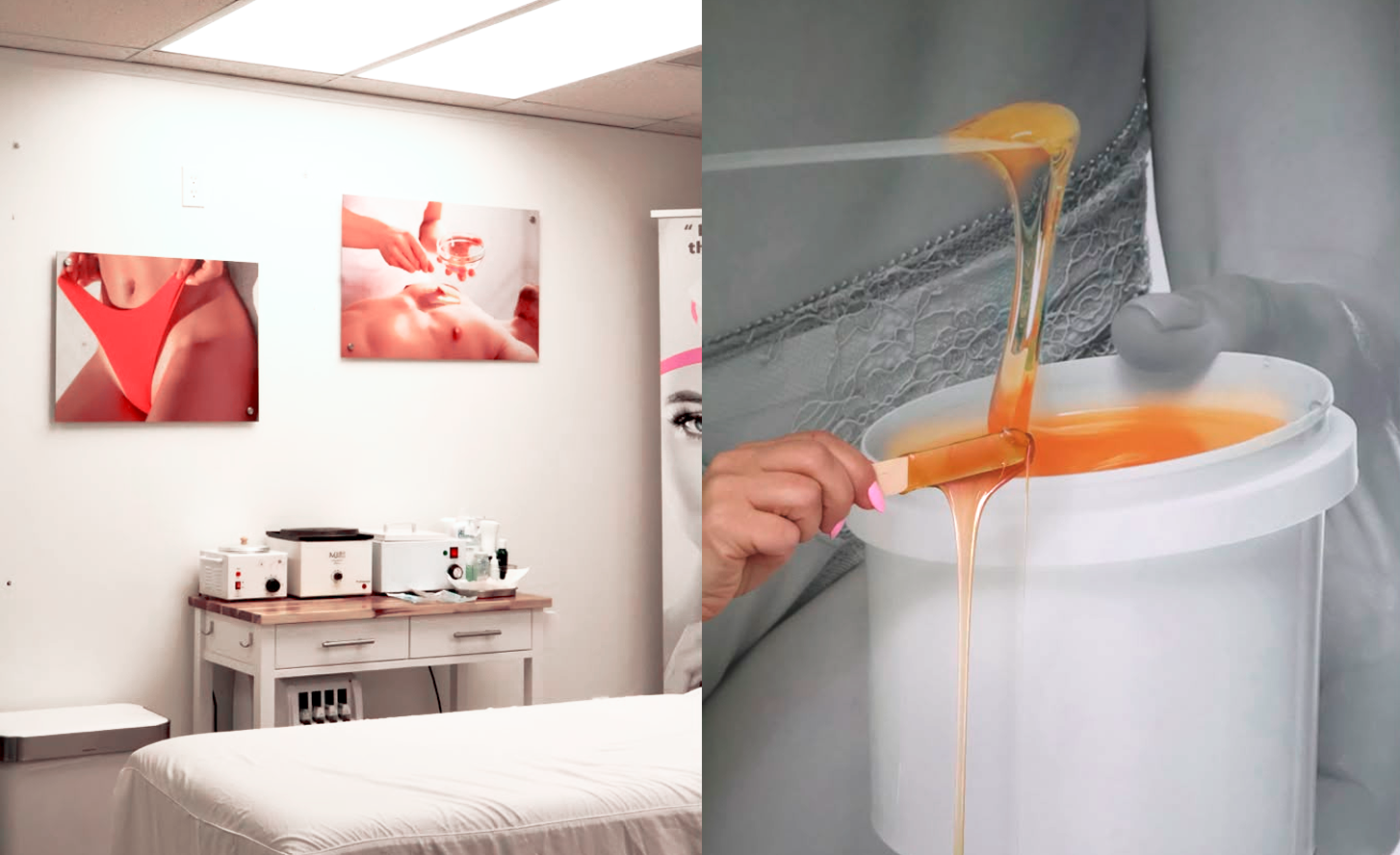 Waxing room
