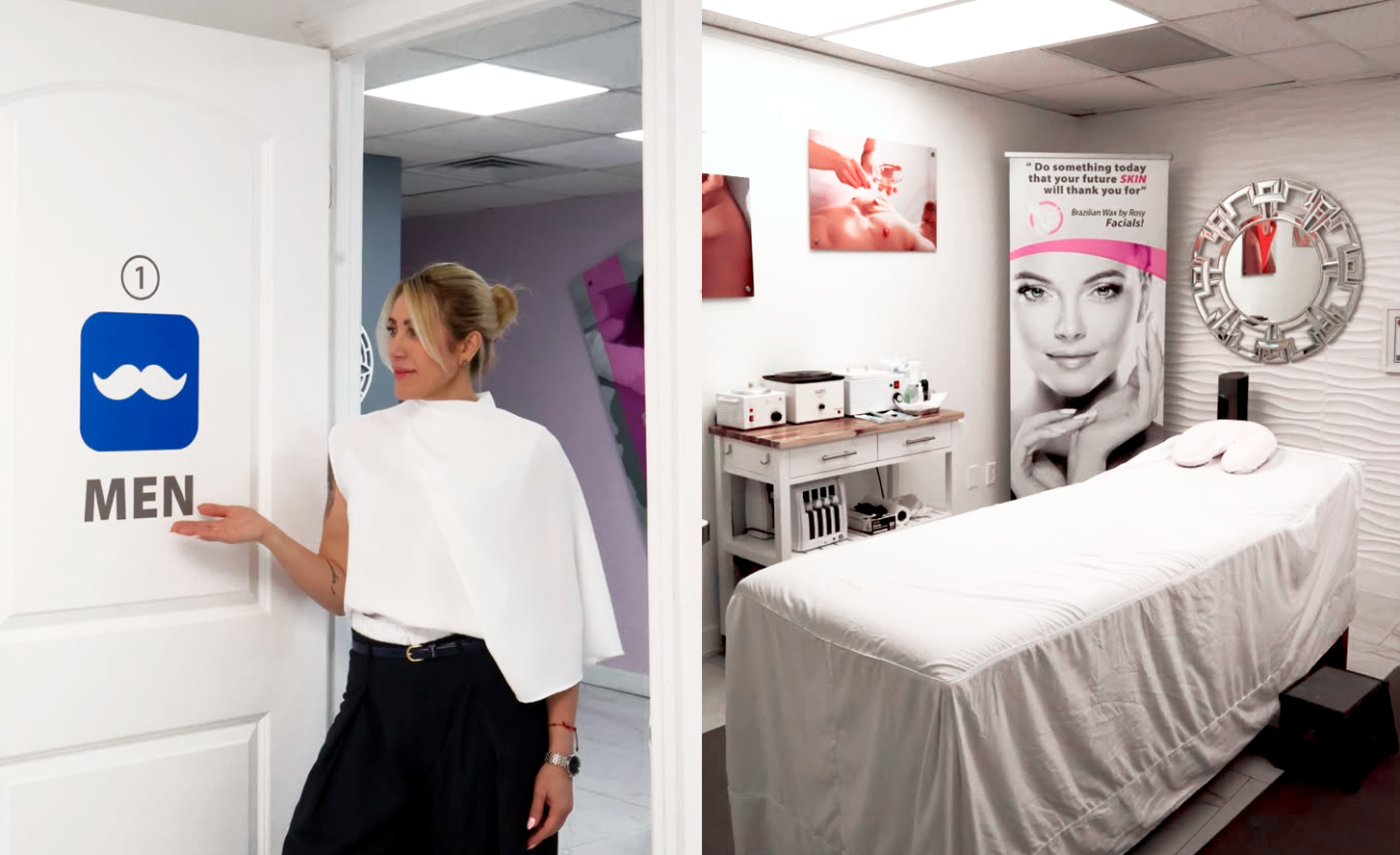 Waxing room
